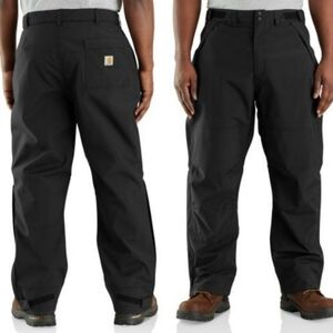 Carhartt Storm Defender Heavyweight Loose Fit Waterproof Pants - Black